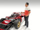 Race Crew Figure #4 for 1/18 Scale Models American Diorama AD-19004
