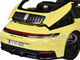 Porsche 911 Targa 4 GTS 992 2 Yellow with Black Top Special Edition Series 1/18 Diecast Model Car Maisto 31470YL