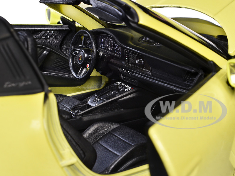 Porsche 911 Targa 4 GTS (992.2) Yellow with Black Top 