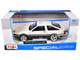 Toyota Sprinter Trueno AE86 RHD Right Hand Drive White with Black Stripes Special Edition Series 1/24 Diecast Model Car Maisto 32916WH