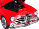 1948 Chevrolet Fleetline Aerosedan Red Special Edition Series 1/25 Diecast Model Car Maisto 32921RD