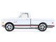 1972 Chevrolet Cheyenne C10 Short Bed Pickup Truck White Hobby Exclusive Series 1/64 Diecast Model Car Greenlight GL30566