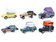 The Great Outdoors Series 4 Set of 6 pieces 1/64 Diecast Model Cars Greenlight 38080SET