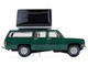 1990 Chevrolet Suburban Green with Modern Rooftop Camper The Great Outdoors Series 4 1/64 Diecast Model Car Greenlight 38080E