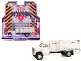 1980 Chevrolet C 70 Grain Truck White Weathered S D Trucks Series 20 1/64 Diecast Model Greenlight 45200A