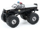1990 GMC S 15 Monster Truck Texas Department of Public Safety Black and White Kings of Crunch Hot Pursuit Special Edition 1/64 Diecast Model Car Greenlight 49170F
