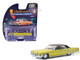 1971 Cadillac Sedan Deville Lowrider Gold Metallic with Black Top California Lowriders Series 7 1/64 Diecast Model Car Greenlight 63080C