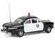 1949 Ford Custom Police Car LAPD Los Angeles Police Department Black and White 1/43 Diecast Model Car Greenlight 86642