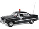 1949 Ford Custom Police Car Chicago Police Department Black 1/43 Diecast Model Car Greenlight 86643