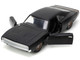 1968 Dodge Charger Widebody Matt Black with Bronze Tail Stripe F9 2021 Movie Fast & Furious Series 1/32 Diecast Model Car Jada 33450
