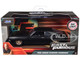 1968 Dodge Charger Widebody Matt Black with Bronze Tail Stripe F9 2021 Movie Fast & Furious Series 1/32 Diecast Model Car Jada 33450
