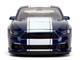 2016 Ford Mustang GT Dark Blue Metallic with White Stripe F9 2021 Movie Fast & Furious Series 1/32 Diecast Model Car Jada 34447