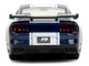 2016 Ford Mustang GT Dark Blue Metallic with White Stripe F9 2021 Movie Fast & Furious Series 1/32 Diecast Model Car Jada 34447