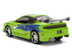 Brian s Mitsubishi Eclipse Green with Graphics Damaged Version The Fast and the Furious 2001 Movie Fast & Furious Series 1/32 Diecast Model Car Jada 36356