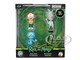 Set of 4 Diecast Figures Rick and Morty 2013 Current TV Series Metalfigs Series Diecast Model Jada 36696