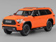 2024 Toyota Sequoia Solar Octane Orange 1/64 Diecast Model Car CM Model CM64-SEQUOIA-03