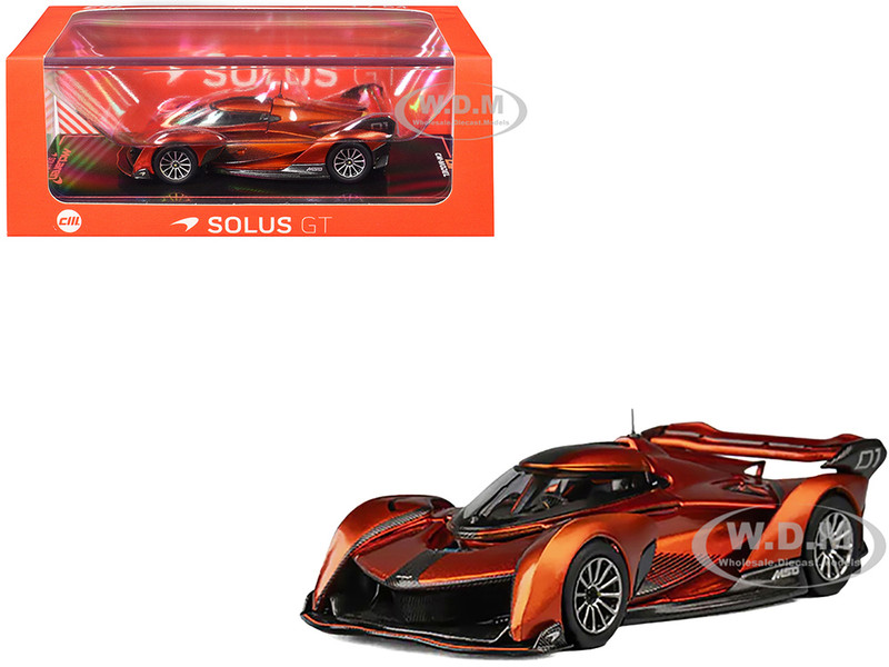 McLaren Solus GT Orange Metallic 1/64 Diecast Model Car CM Model CM64-SOLUSGT-07