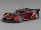 McLaren Solus GT Wine Red Metallic with Gold Stripes 1/64 Diecast Model Car CM Model CM64-SOLUSGT-08 McLaren Solus GT Wine Red Metallic with Gold Stripes 1/64 Diecast Model Car CM Model CM64-SOLUSGT-08