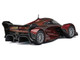 McLaren Solus GT Wine Red Metallic with Gold Stripes 1/64 Diecast Model Car CM Model CM64-SOLUSGT-08
