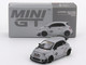 ABARTH 595 LB Works x Abas Works Fighters Matt Gray Limited Edition 1/64 Diecast Model Car Mini GT MGT01064