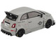 ABARTH 595 LB Works x Abas Works Fighters Matt Gray Limited Edition 1/64 Diecast Model Car Mini GT MGT01064