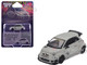 ABARTH 595 LB Works x Abas Works Fighters Matt Gray Limited Edition 1/64 Diecast Model Car Mini GT MGT01064