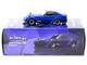 Nissan Fairlady Z S30 Widebody RHD Right Hand Drive Designed by Jon Sibal Blue Metallic Global64 Series 1/64 Diecast Model Car Tarmac Works T64G-062-BL