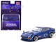 Nissan Fairlady Z S30 Widebody RHD Right Hand Drive Designed by Jon Sibal Blue Metallic Global64 Series 1/64 Diecast Model Car Tarmac Works T64G-062-BL