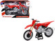 Honda CRF450R Motorcycle Red with Black Accents 1/12 Diecast Model New Ray 58493