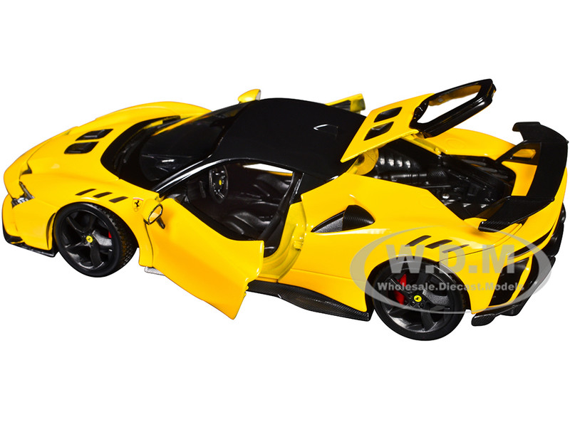 Ferrari SF90 XX Stradale Yellow with Black Top 