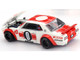 Nissan Skyline 2000GT R KPGC10 Kaido Works V2 RHD Right Hand Drive White with Red Stripes Designed by Jun Imai Kaido House Special 1/64 Diecast Model Car Mini GT KHMG211