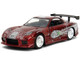 Dom s Mazda RX 7 Candy Red with Graphics The Fast and the Furious 2001 Movie Fast & Furious Series 1/32 Diecast Model Car Jada 35400
