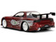 Dom s Mazda RX 7 Candy Red with Graphics The Fast and the Furious 2001 Movie Fast & Furious Series 1/32 Diecast Model Car Jada 35400