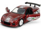 Dom s Mazda RX 7 Candy Red with Graphics The Fast and the Furious 2001 Movie Fast & Furious Series 1/32 Diecast Model Car Jada 35400