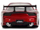 Dom s Mazda RX 7 Candy Red with Graphics The Fast and the Furious 2001 Movie Fast & Furious Series 1/32 Diecast Model Car Jada 35400