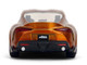 2020 Toyota Supra Orange Metallic with Black Stripes F9 2021 Movie Fast & Furious Series 1/32 Diecast Model Car Jada 35632