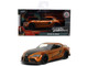 2020 Toyota Supra Orange Metallic with Black Stripes F9 2021 Movie Fast & Furious Series 1/32 Diecast Model Car Jada 35632