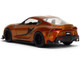 2020 Toyota Supra Orange Metallic with Black Stripes F9 2021 Movie Fast & Furious Series 1/32 Diecast Model Car Jada 35632