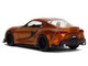 2020 Toyota Supra Orange Metallic with Black Stripes F9 2021 Movie Fast & Furious Series 1/32 Diecast Model Car Jada 35632 2020 Toyota Supra Orange Metallic with Black Stripes F9 2021 Movie Fast & Furious Series 1/32 Diecast Model Car Jada 35632