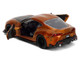 2020 Toyota Supra Orange Metallic with Black Stripes F9 2021 Movie Fast & Furious Series 1/32 Diecast Model Car Jada 35632 2020 Toyota Supra Orange Metallic with Black Stripes F9 2021 Movie Fast & Furious Series 1/32 Diecast Model Car Jada 35632