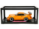 RWB Bodykit Hibiki Orange Metallic Pink Slips Series 1/18 Diecast Model Car Jada 36383