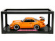 RWB Bodykit Hibiki Orange Metallic Pink Slips Series 1/18 Diecast Model Car Jada 36383