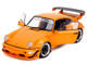 RWB Bodykit Hibiki Orange Metallic Pink Slips Series 1/18 Diecast Model Car Jada 36383