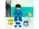 Mega Man 4 5 Moveable Figure Deluxe Version with Accessories and Alternate Head and Hands Mega Man 1987 Video Game Model Jada 34692