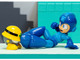 Mega Man 4 5 Moveable Figure Deluxe Version with Accessories and Alternate Head and Hands Mega Man 1987 Video Game Model Jada 34692