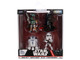 Set of 4 Diecast Figures Star Wars Movie Franchise Metalfigs Series Diecast Models Jada 36702