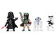 Set of 4 Diecast Figures Star Wars Movie Franchise Metalfigs Series Diecast Models Jada 36702 Set of 4 Diecast Figures Star Wars Movie Franchise Metalfigs Series Diecast Models Jada 36702