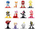 Set of 12 Diecast Figures Sonic The Hedgehog Video Games Nano Metalfigs Series Diecast Models Jada 37353
