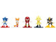 Set of 12 Diecast Figures Sonic The Hedgehog Video Games Nano Metalfigs Series Diecast Models Jada 37353