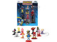 Set of 12 Diecast Figures Sonic The Hedgehog Video Games Nano Metalfigs Series Diecast Models Jada 37353